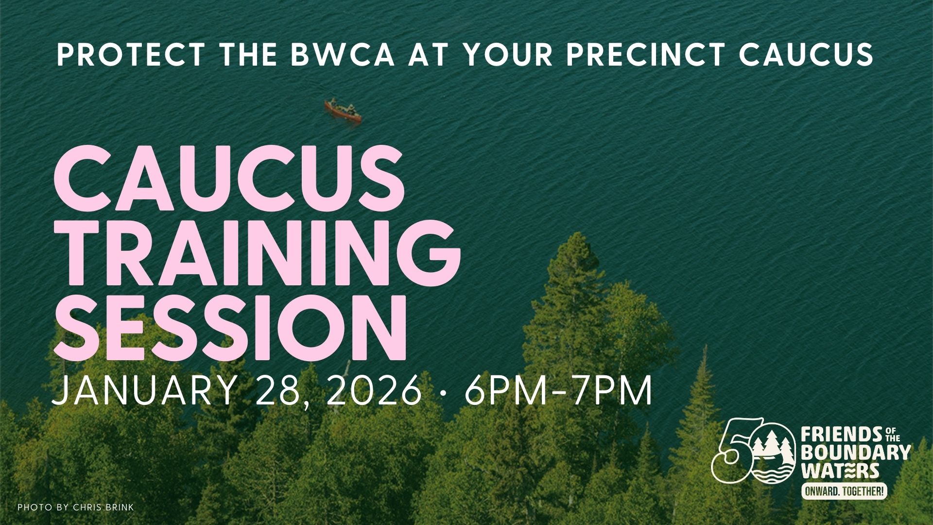 Caucus Sign Caucus Training Session - friends-bwca.org