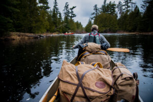 Canoe in the BWCA
