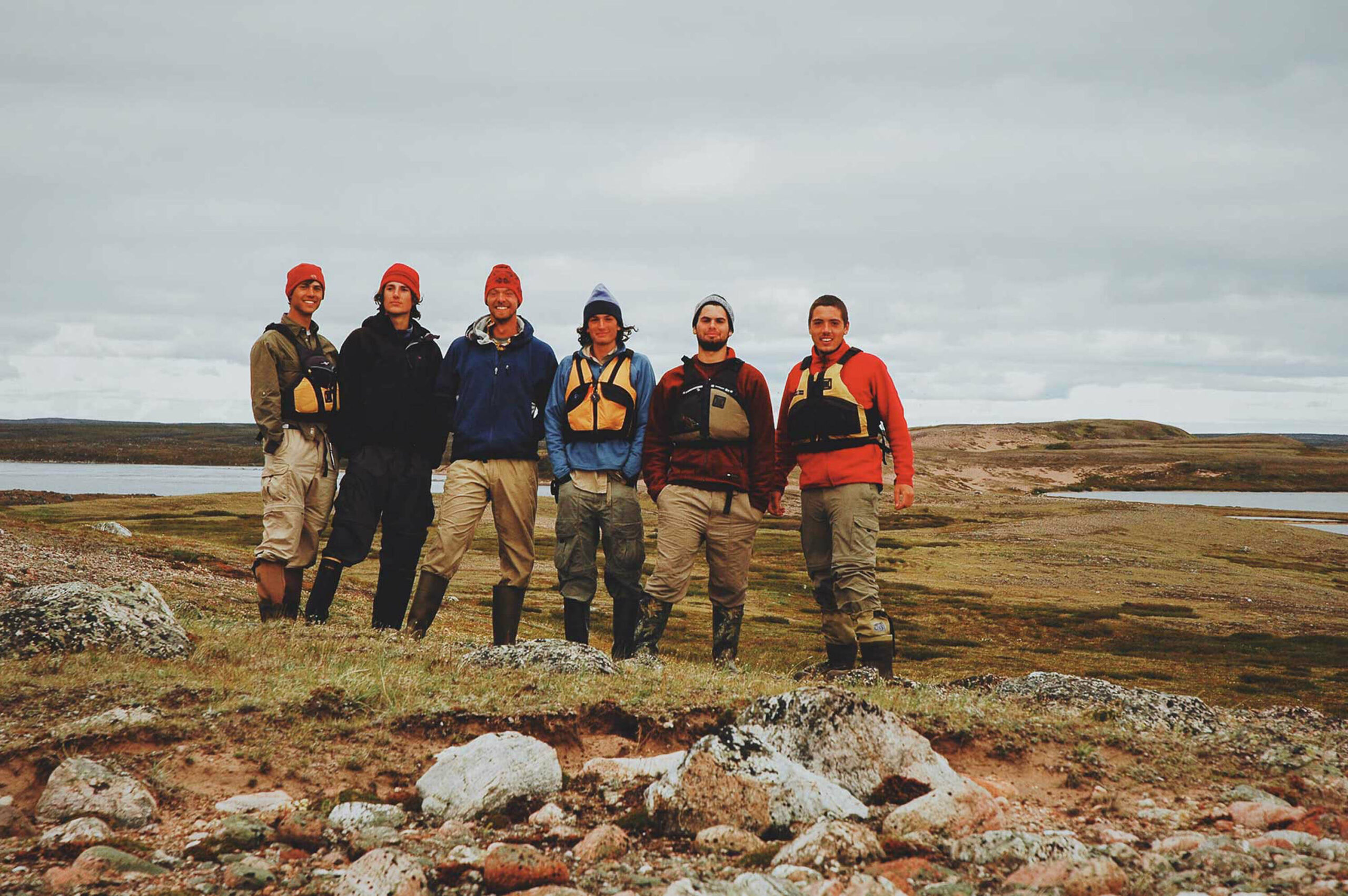 Image of friends exploring the Boundary Waters Canoe Area.