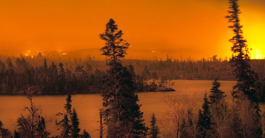 Fire in BWCA