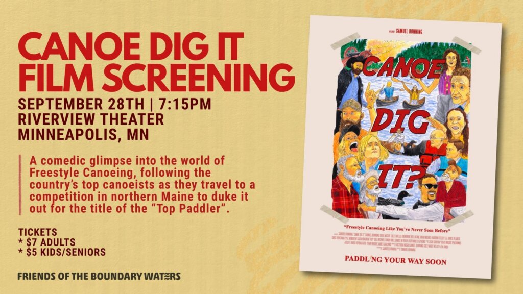 Canoe Dig it Film Screening at the Riverview Theater