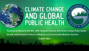 Climate Change and Global Public Health