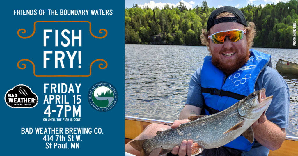 Fish Fry - Friday April 15, 4-7pm, Bad Weather Brewing, St. Paul