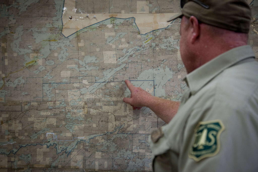 Boundary Waters Map Routes Picking a canoe route in the Boundary Waters