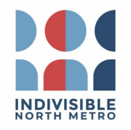 Indivisible North Metro logo
