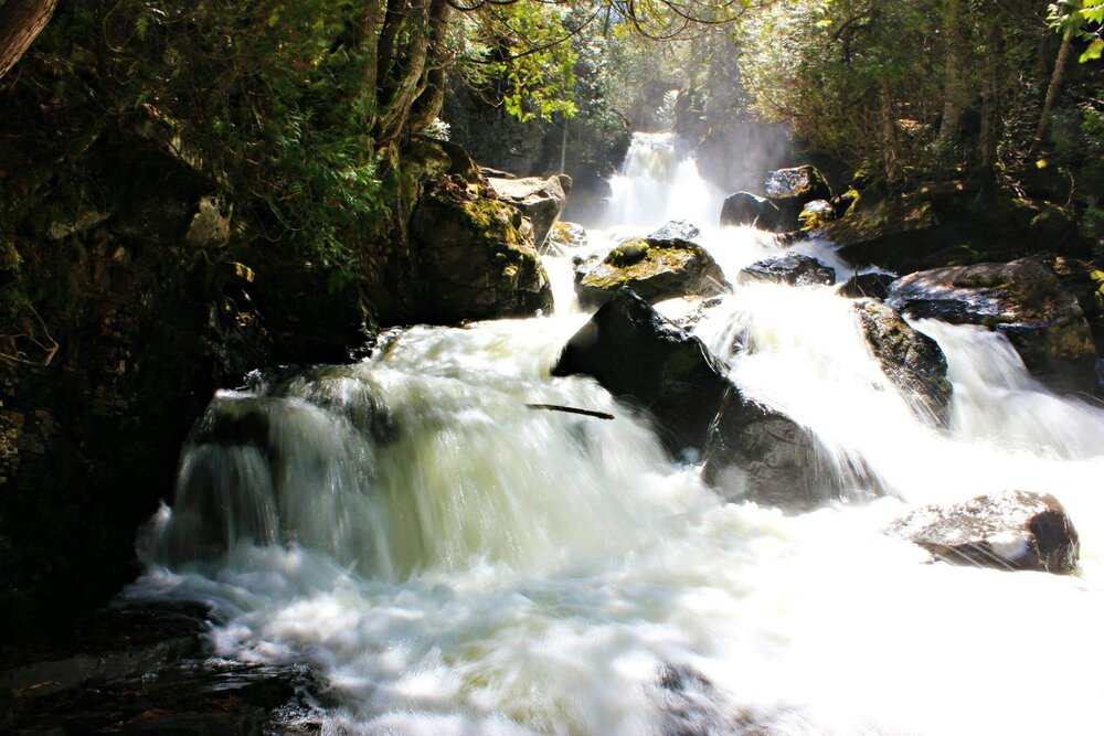 Johnson Falls in the BWCA