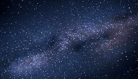 Night sky full of stars