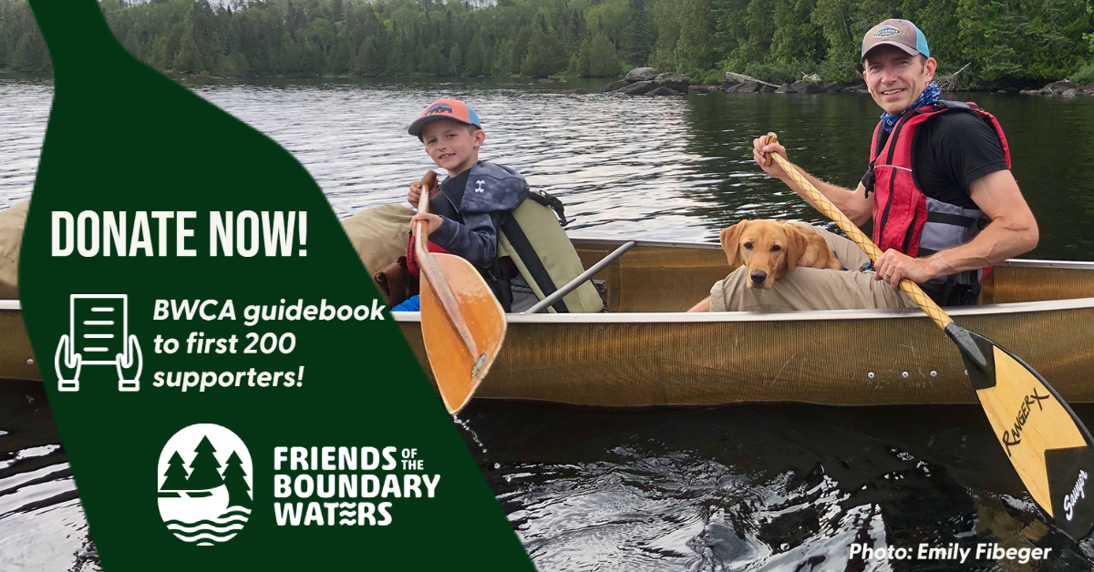 Open Water Spring Fundraiser Donate to Friends of the Boundary Waters