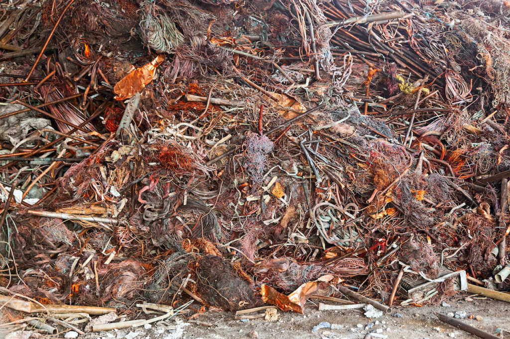 Scrap copper