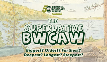 BWCA Campsite scene graphic