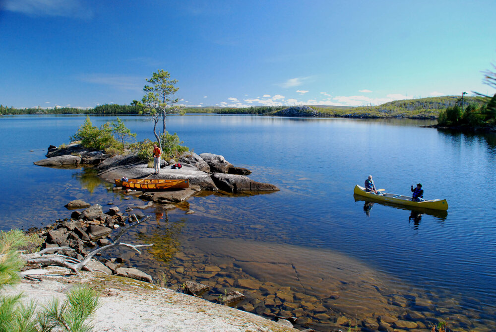 BWCA campsite under threat from Sulfide Mining. Photo Ken Ljung