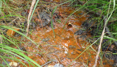 Acid mine drainage