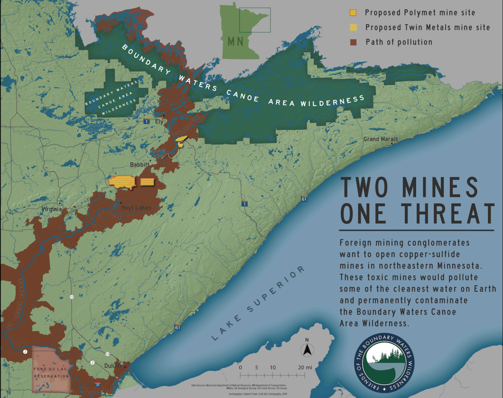 Along with PolyMet, Twin Metals poses a significant threat to our clean water.