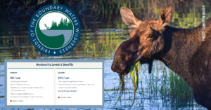 Picture of a Moose and membership benefits